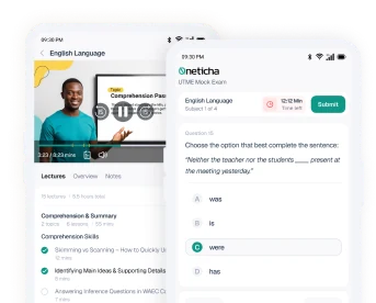 Oneticha mobile app screens
