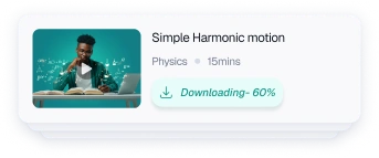 Offline download lesson preview